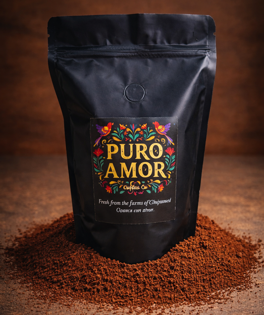Medium Roast Ground Coffee - Puro Amor Signature - 8oz
